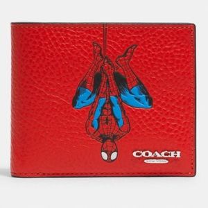 Coach SpiderMan Leather Wallet